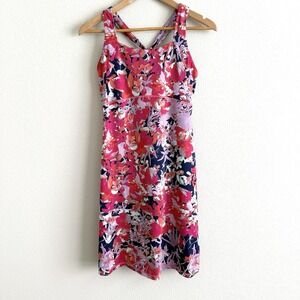 Title Nine Strappy Dream Dress Womens Medium Athletic Mini Activewear Beach Pink